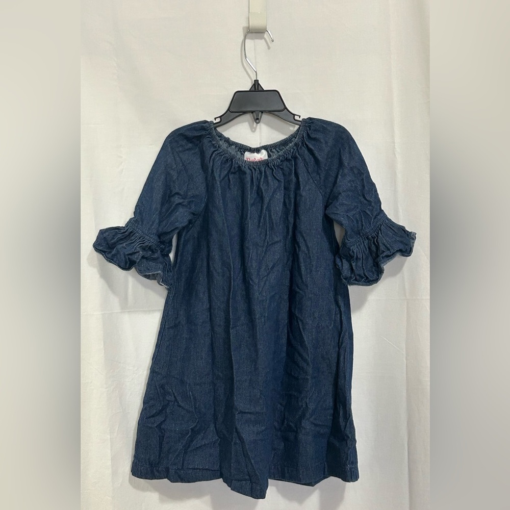 Natalie Grant - Stylish Blue Denim Kids Dress